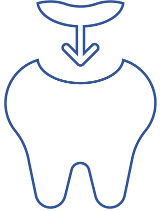 Icona dente 2 Studio Dental Cure Sacchi